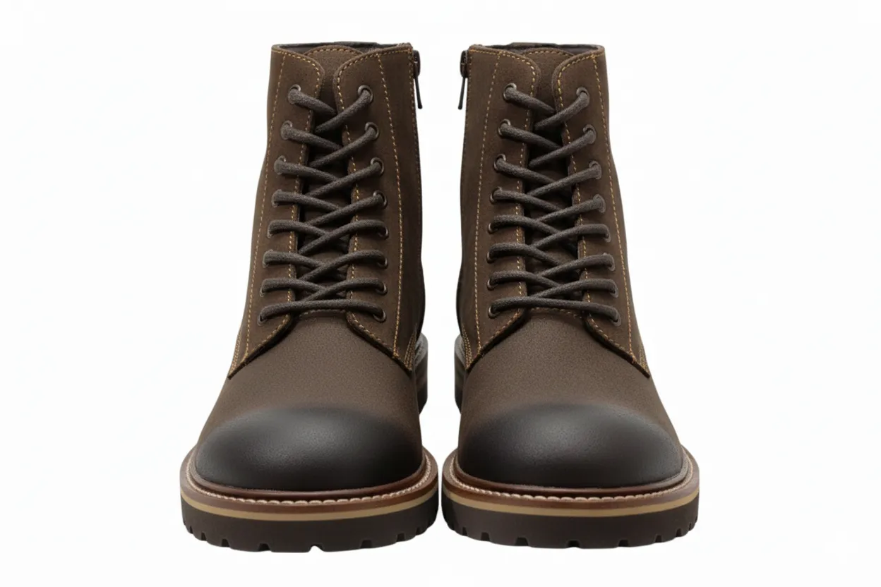 Suede Boot | SoftPath Comfort Design | Full Grain Leather | MOQ 500 Pairs | Size 6-10 UK
