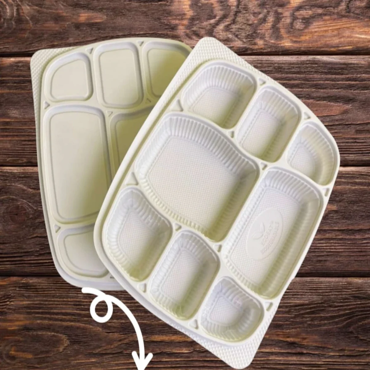 Corn Husk Meal Trays with Lids | 3 CP (885ml), 4 CP (1250ml), 5 CP, 8 CP Configurations | Heavy-Duty | Costita Bulk Supply | MOQ 1000 | Costita