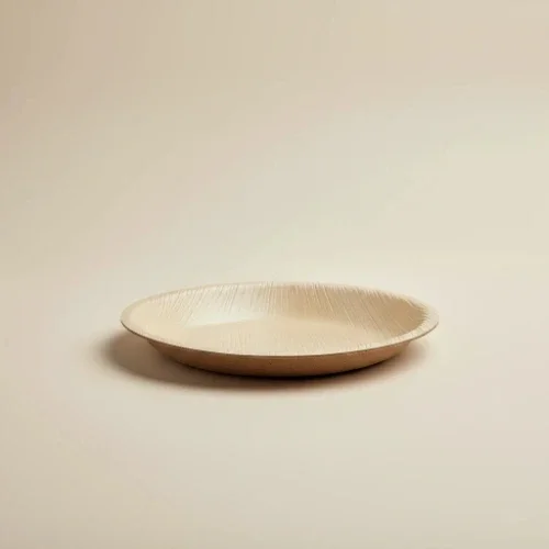 Round Areca Palm Leaf Plate | Deep Profile 6"8"9"10"12" | Bio-Disposable |