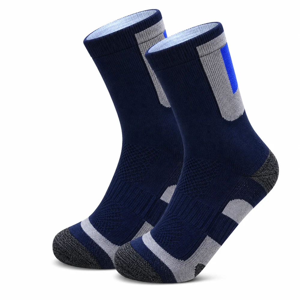 Mens Full Terry Coolmax Crew Socks Cotton Performance Socks